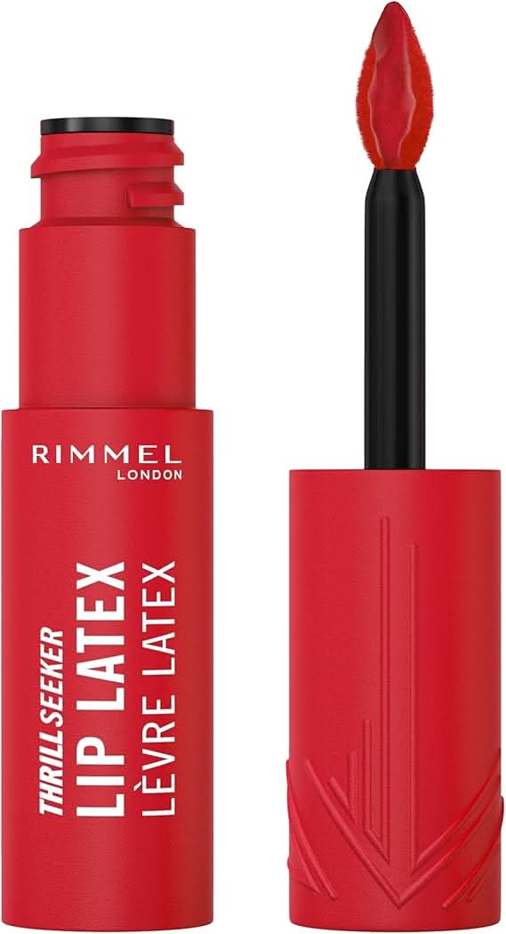 RML - Thrill Seeker Lip Latex 400 - Rimmel Red
