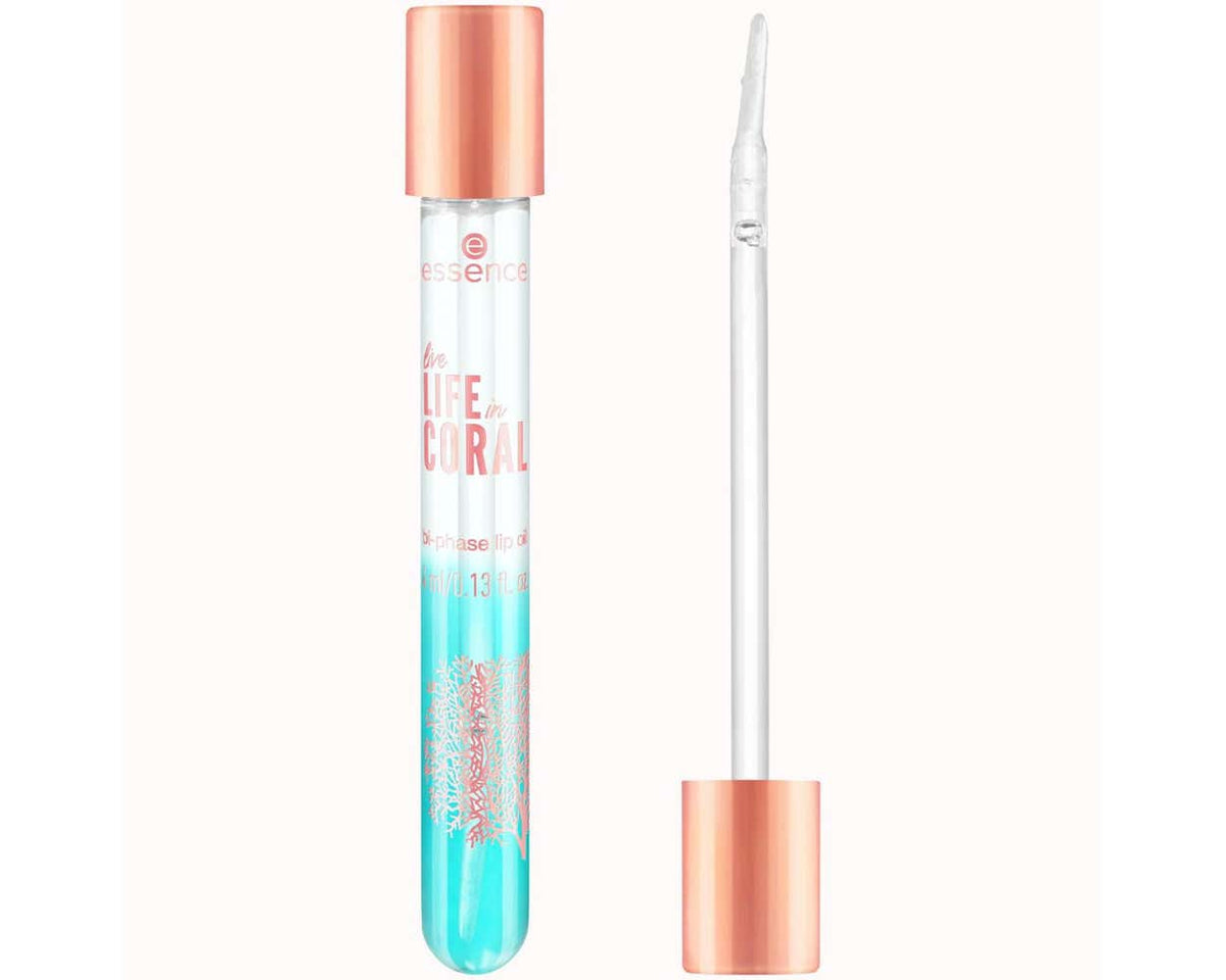 Ess. Life In Coral Bi-Phase Lip Oil 01