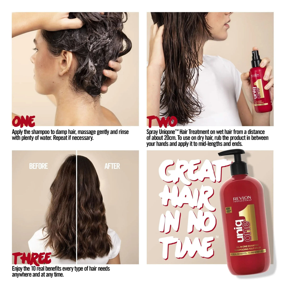 UniqONE All-in-One Shampoo Classic Fragrance 230ml