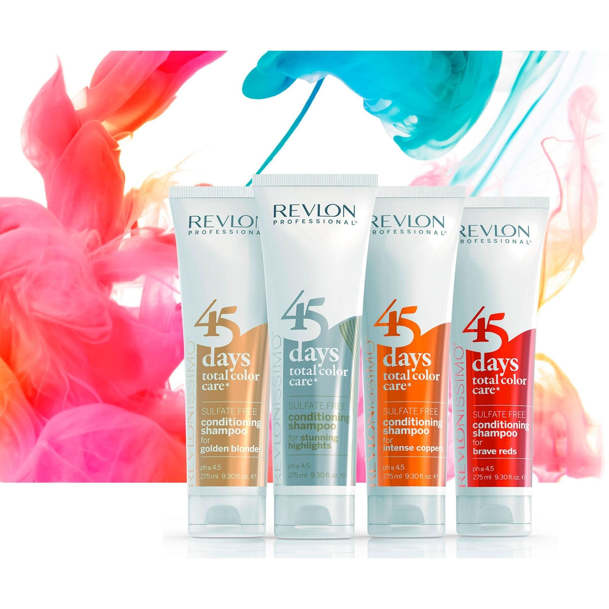 Revlonissimo 45 Days Total Color Care Conditioning Shampoo - Golden Blondes  275ml