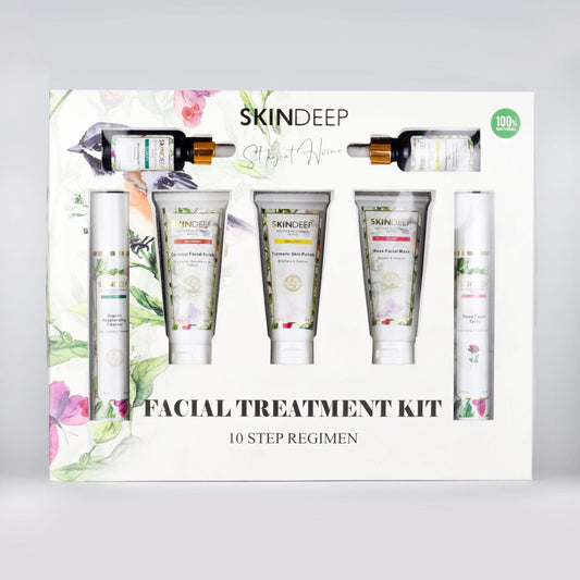 Skin deep facial treatment kit