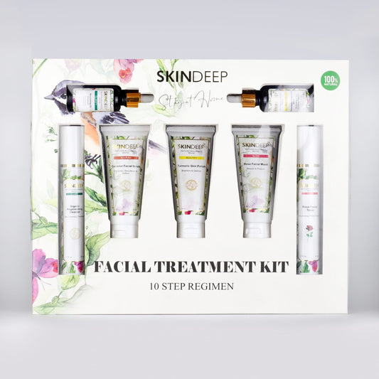Skin deep facial treatment kit