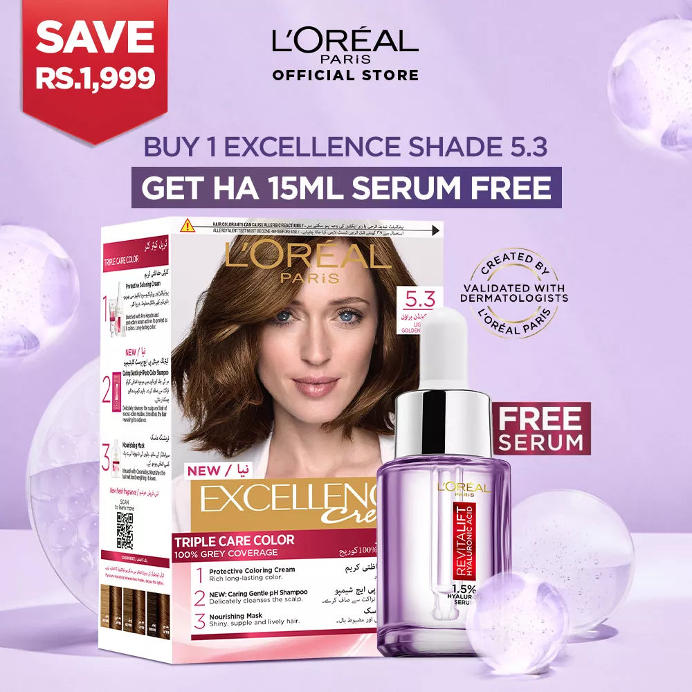 Buy 1 Excellence 5.3 and get 1 HA Serum