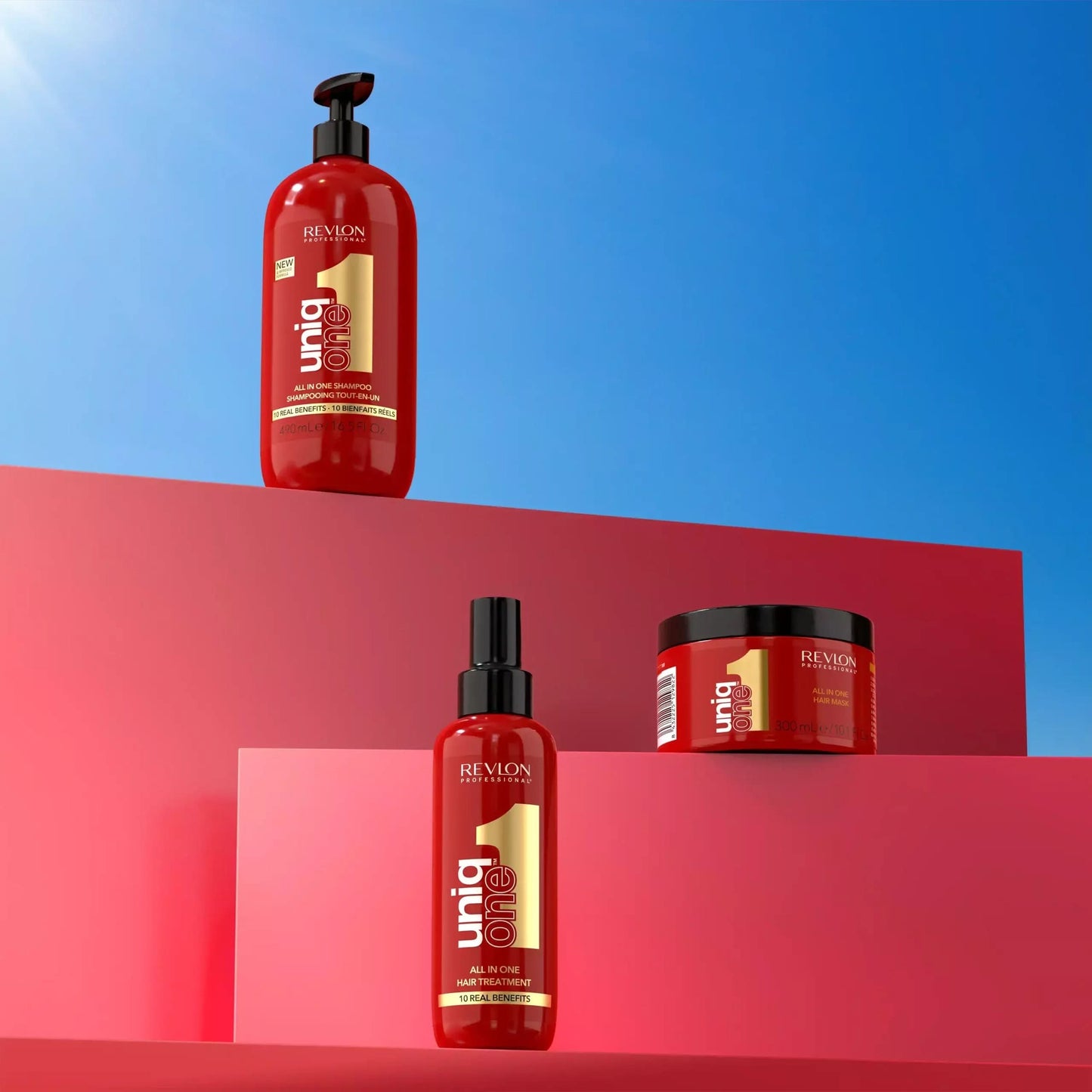 UniqONE Foam Treatment - 200ml - "All-in-One" 10 Benefits Hair Serum - Classic Fragrance