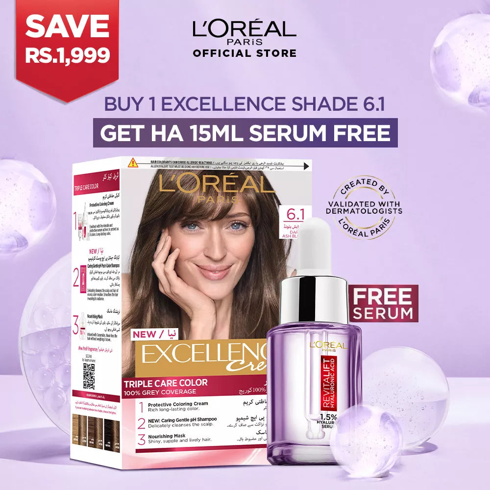 Buy 1 Excellence 6.1 and get 1 HA Serum