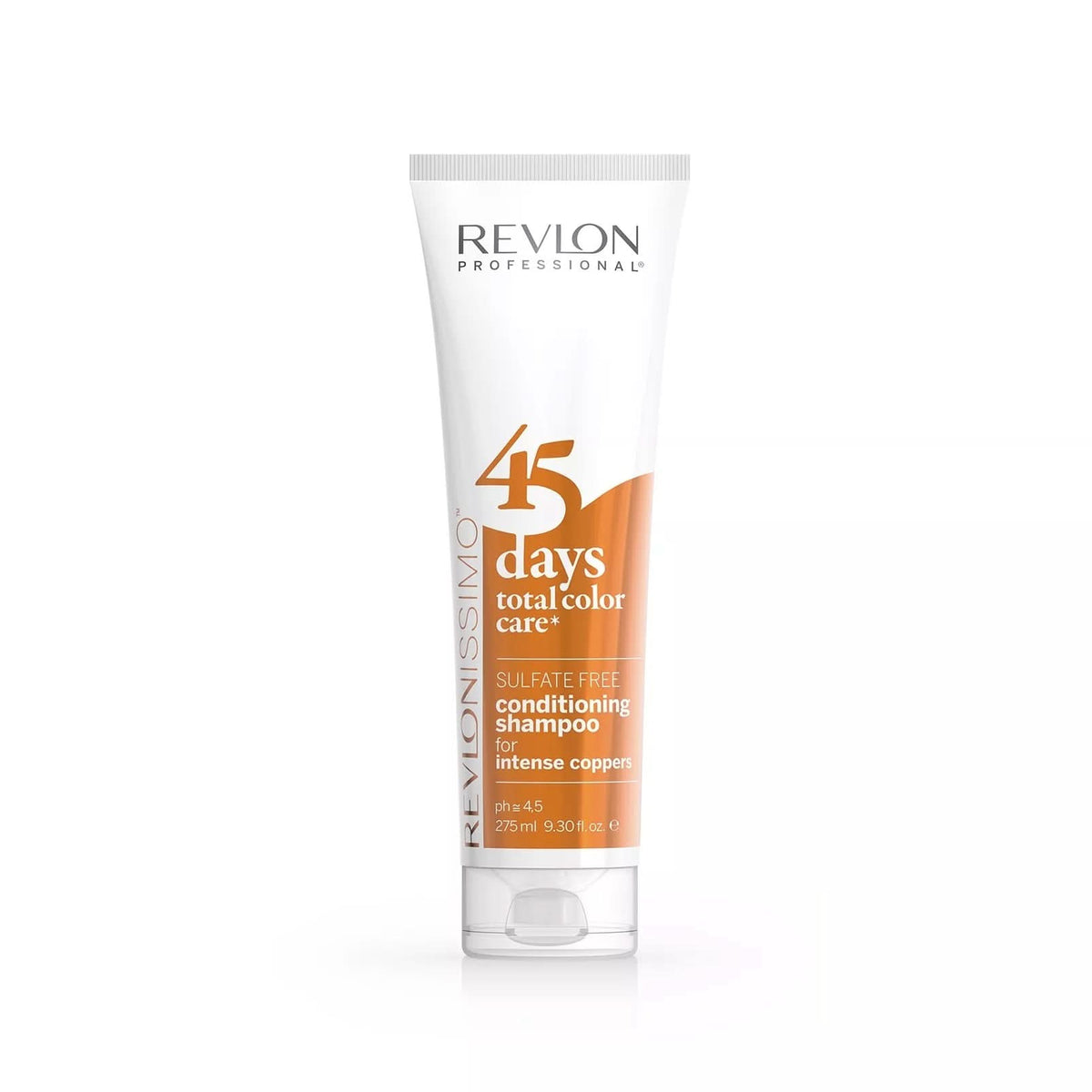 Revlonissimo 45 Days Total Color Care Conditioning Shampoo - Intense Coppers  275ml