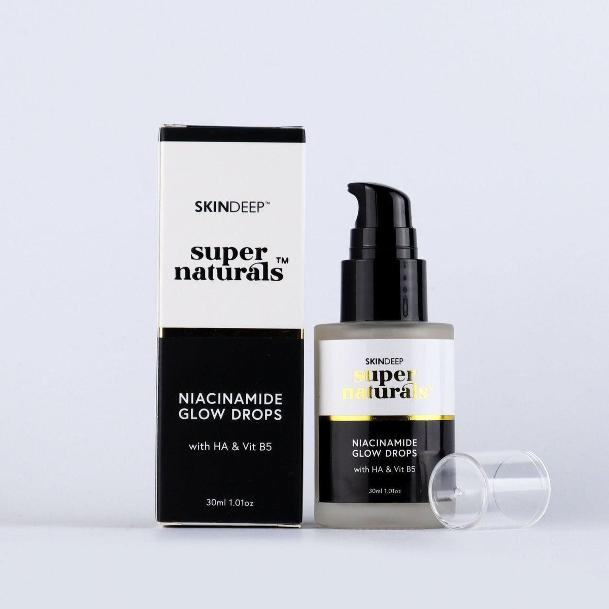 Skin deep niacinamide glow drops - with ha & vit b5