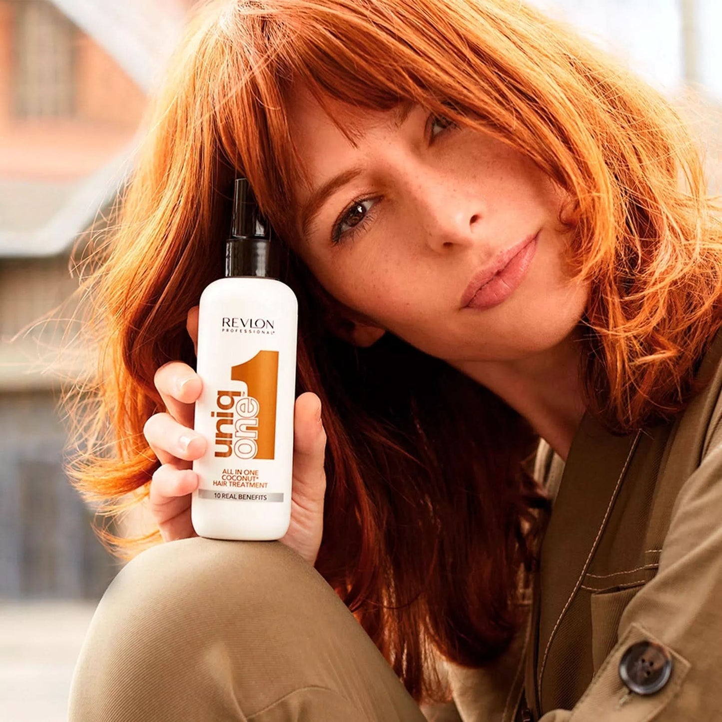  UniqONEâ„ Repair Hair Spray Leave-In Treatment - 150ml - "All-in-One" 10 Benefits Hair Serum - Coconut Fragrance