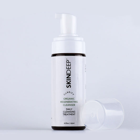 Skin deep organic regenerating face wash - daily cleansing treatment