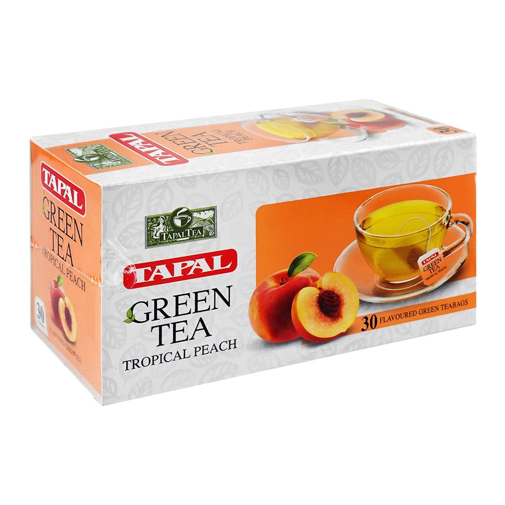 Tapal Green Tea Tropical Peach 30bags