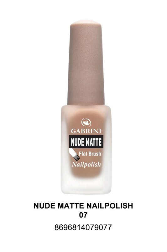Gabrini Nude Matte Nail Polish # 07