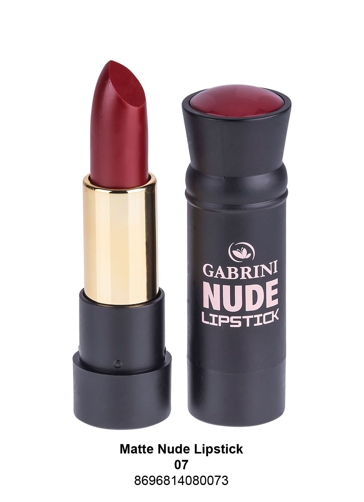Gabrini Nude Matte 01 Lipstick #07