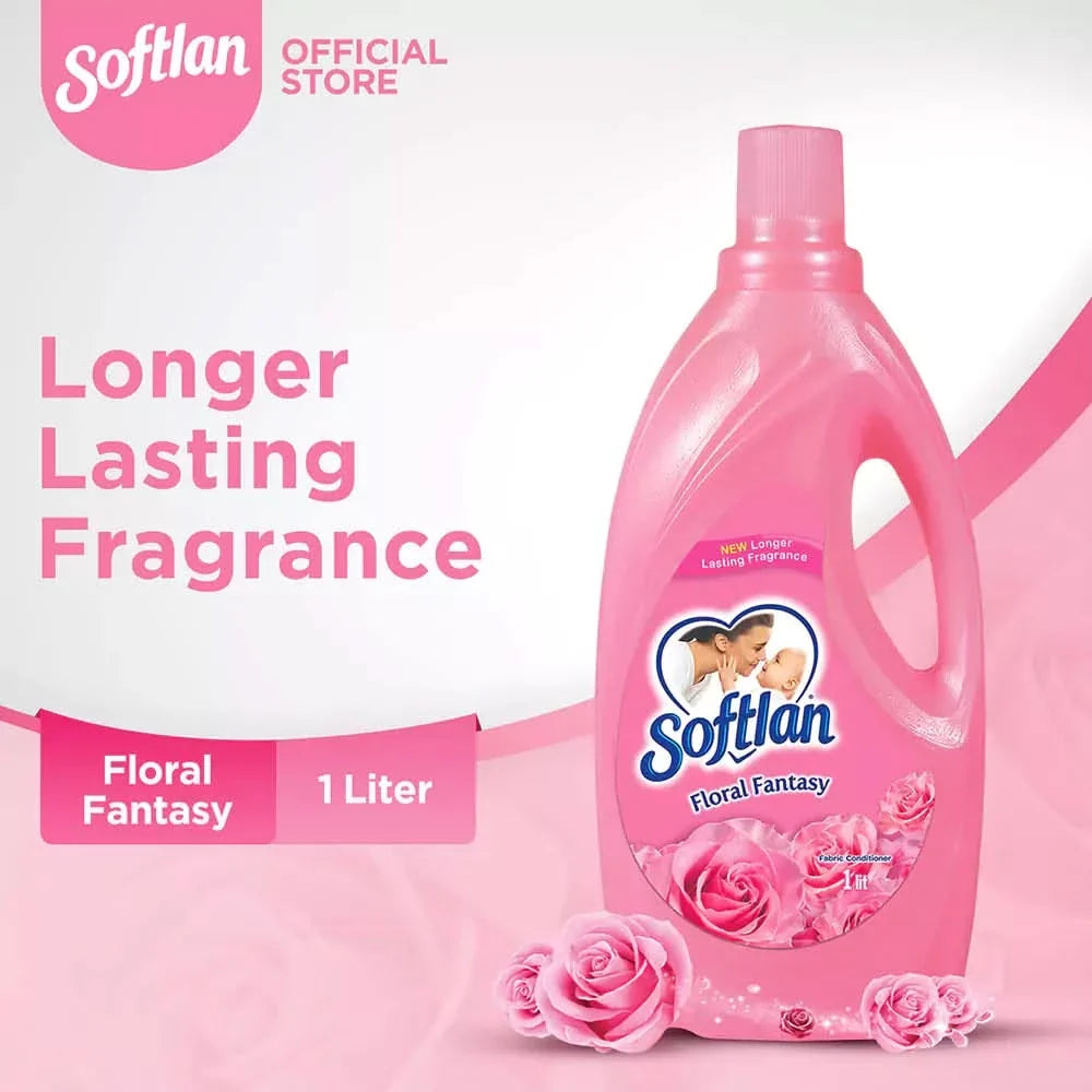 Softlan 1 Litre Floral Fantasy - Fabric Conditioner