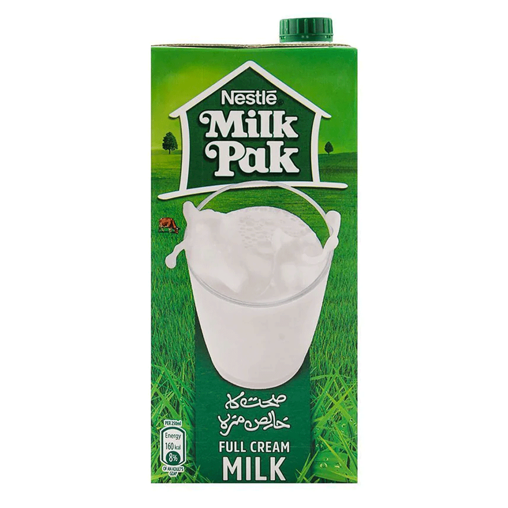 Nestle Milk Pak Full Cream Milk 1ltr