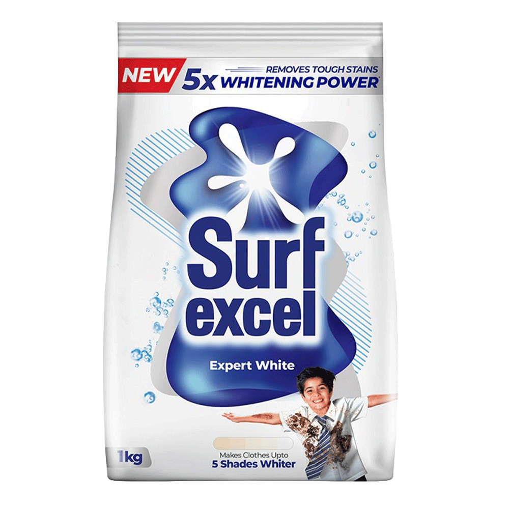 Surf Excel Expert White Detergent Powder 1kg
