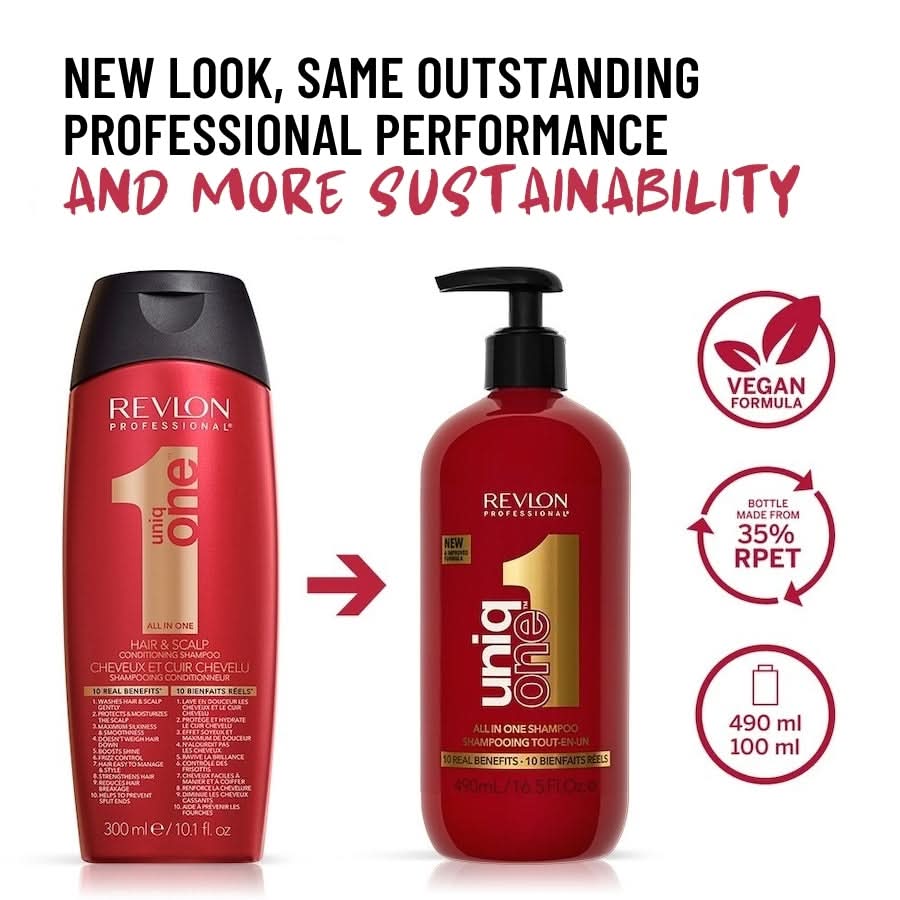 UniqONE All-in-One Shampoo Classic Fragrance 490ml