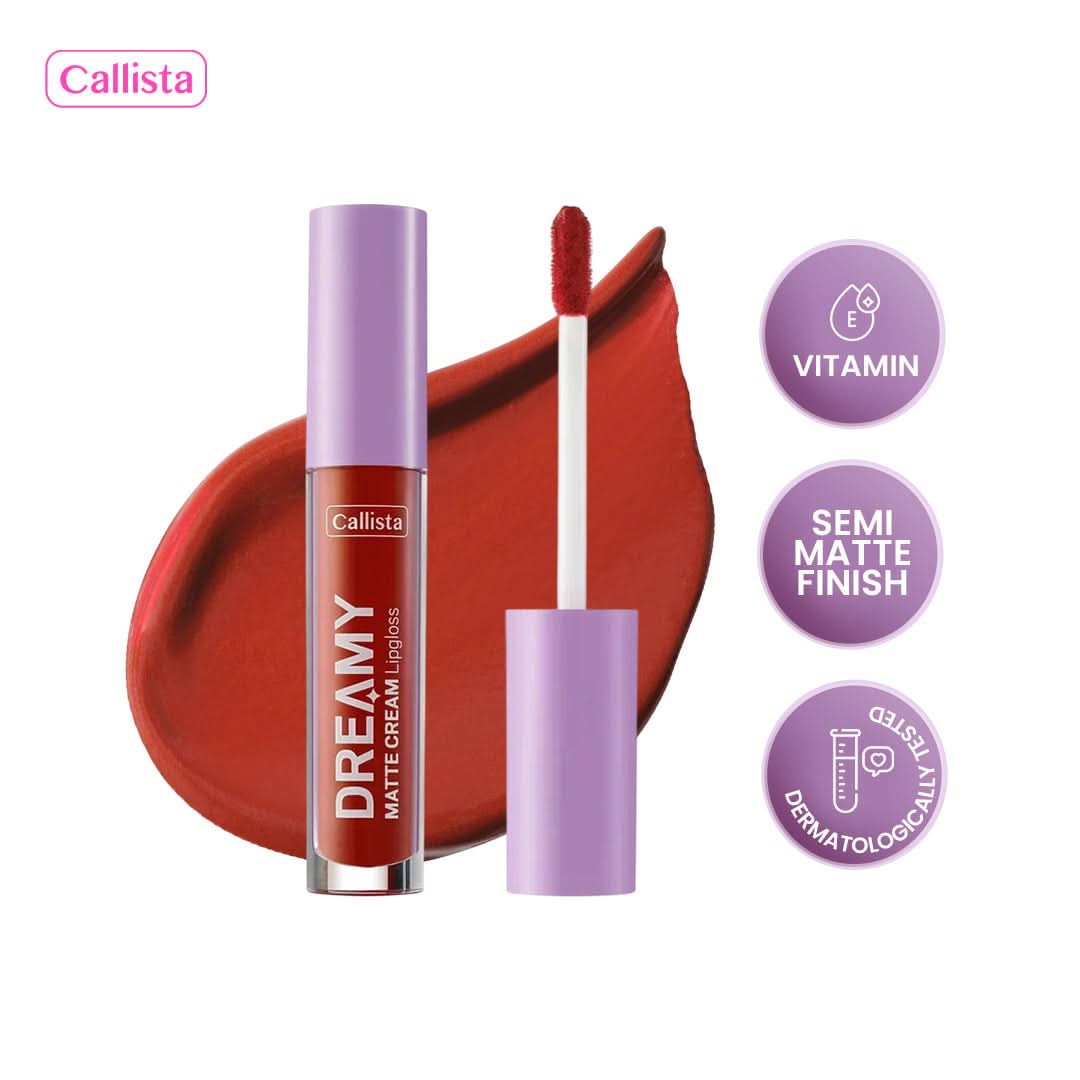 Callista Beauty Dreamy Matte Cream Lip Gloss