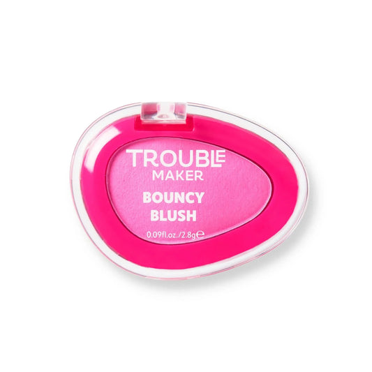 Trouble Maker Bouncy Blush Stain Bounce Hot Pink 2.8gm