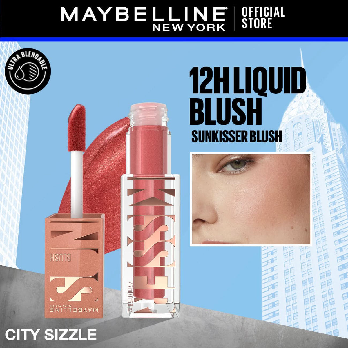 Maybelline New York- Sunkisser Matte Blush