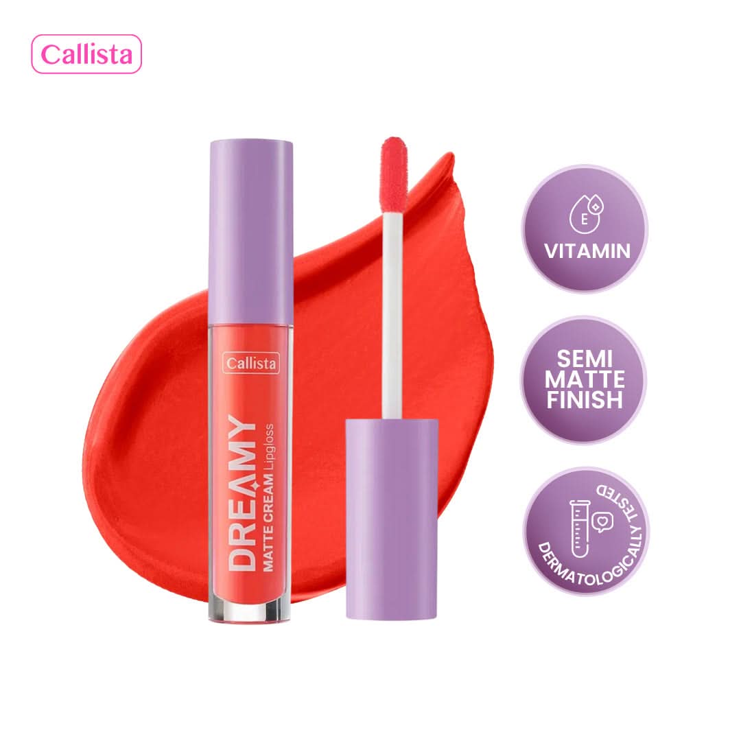 Callista Beauty Dreamy Matte Cream Lip Gloss