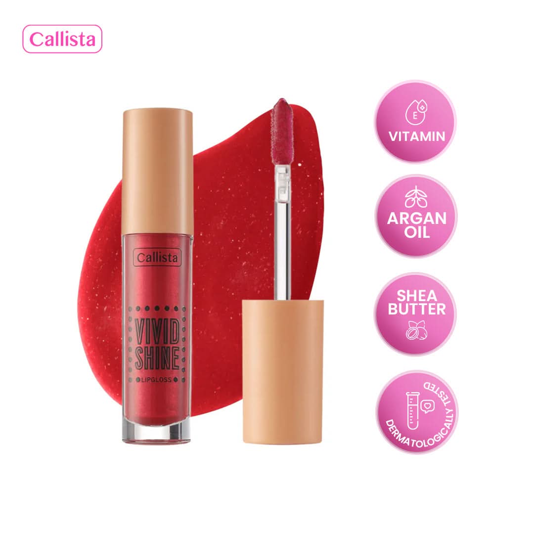 Callista Beauty Vivid Shine Lip Gloss