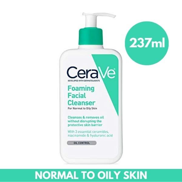 Cerave Foaming Facial Cleanser 8 Oz 236Ml