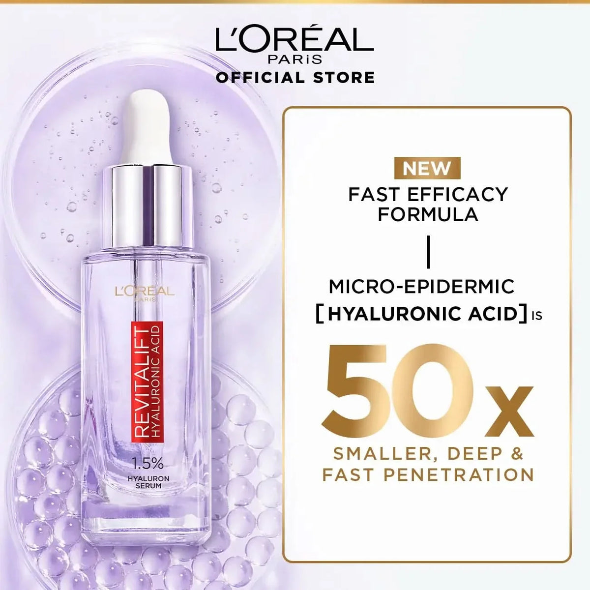 Loreal paris revitalift hyaluronic acid serum 15ml