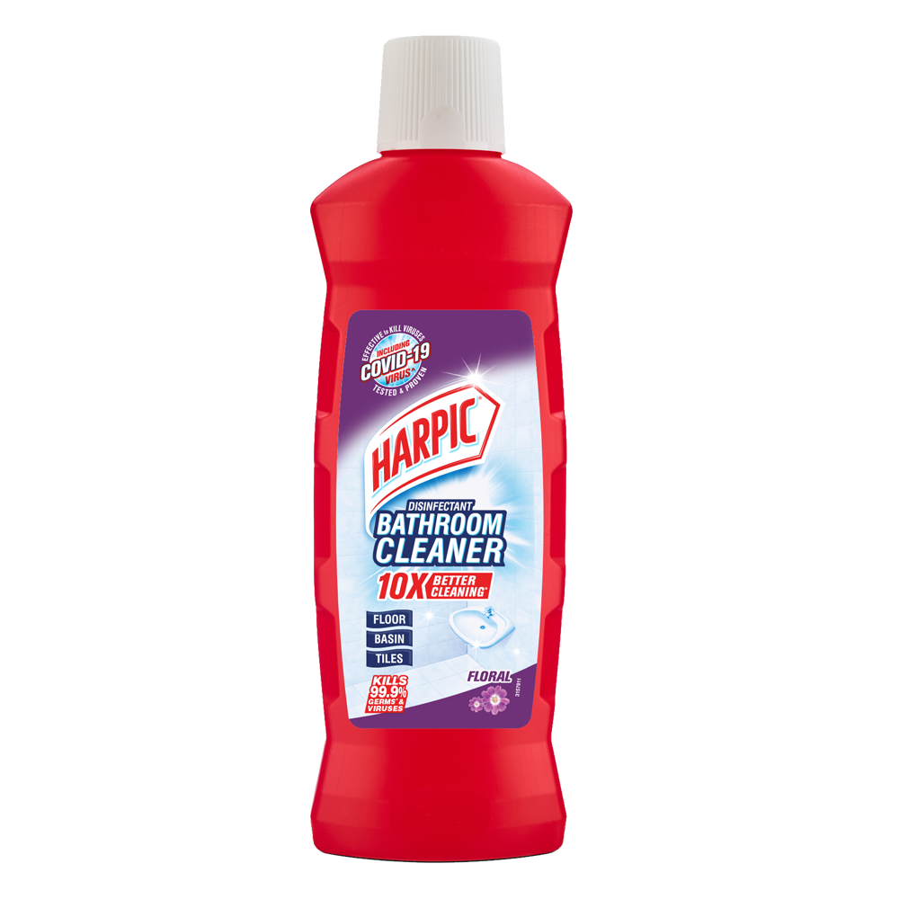 Harpic Disinfectant Bathroom Cleaner Floral 450ml