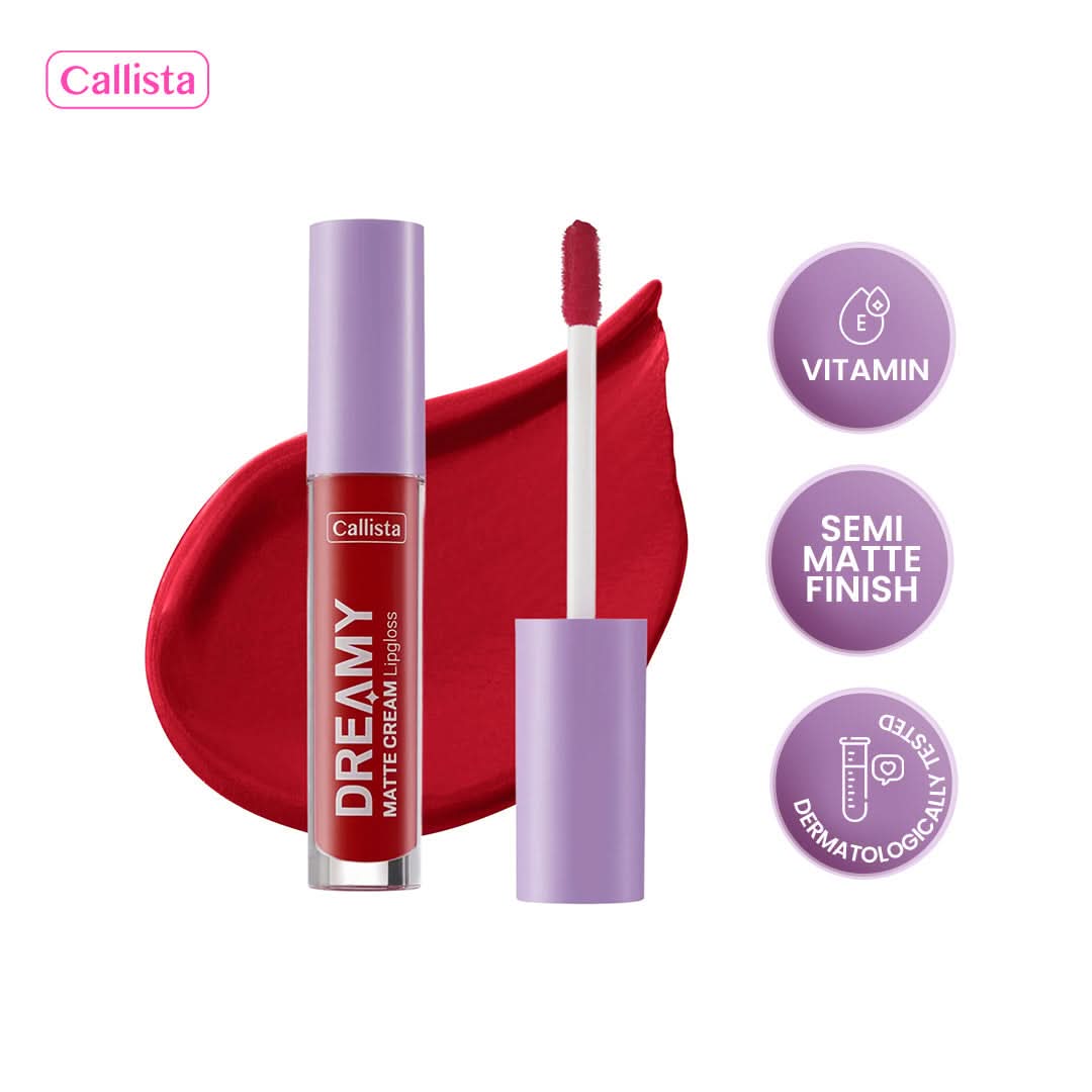 Callista Beauty Dreamy Matte Cream Lip Gloss