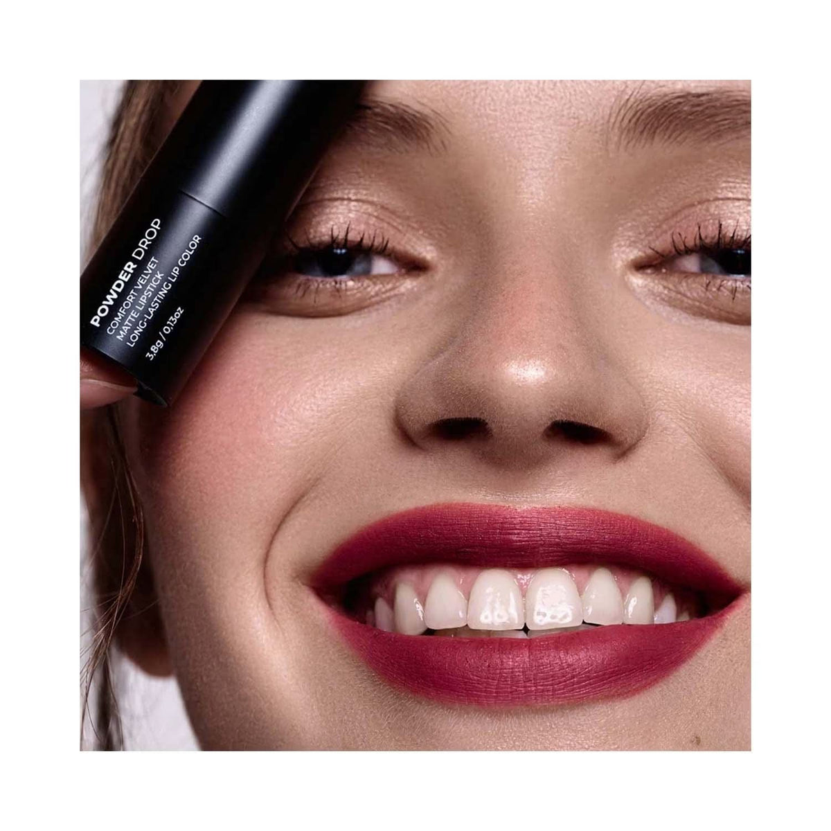LAMEL Lipstick Powder Drop - 406 Tulip Fleur