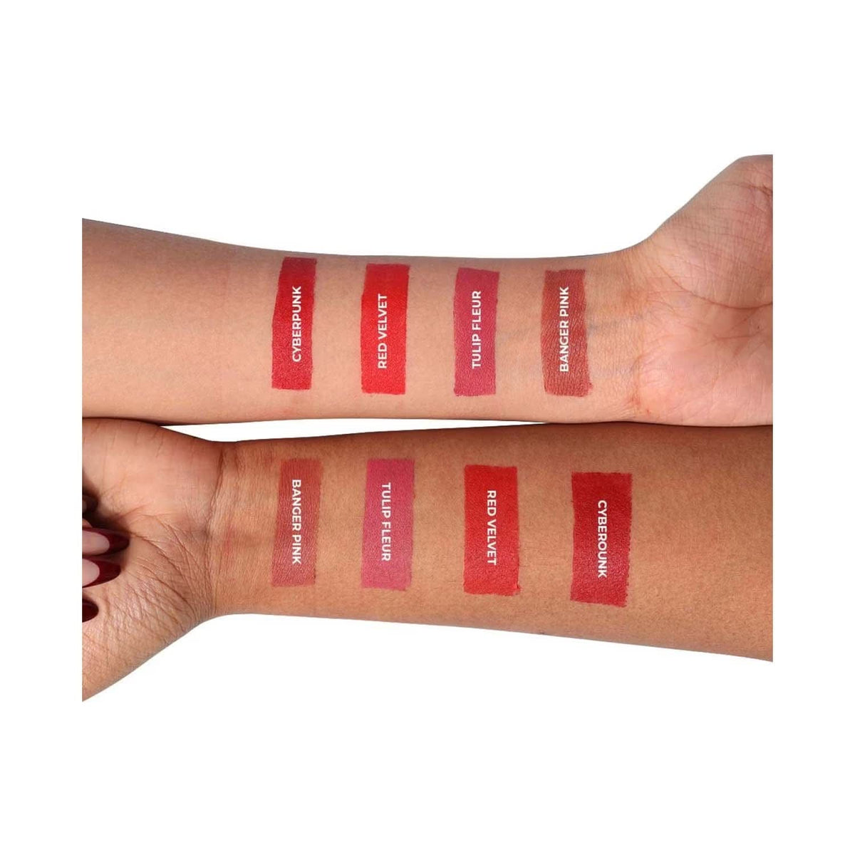 LAMEL Lipstick Powder Drop - 406 Tulip Fleur