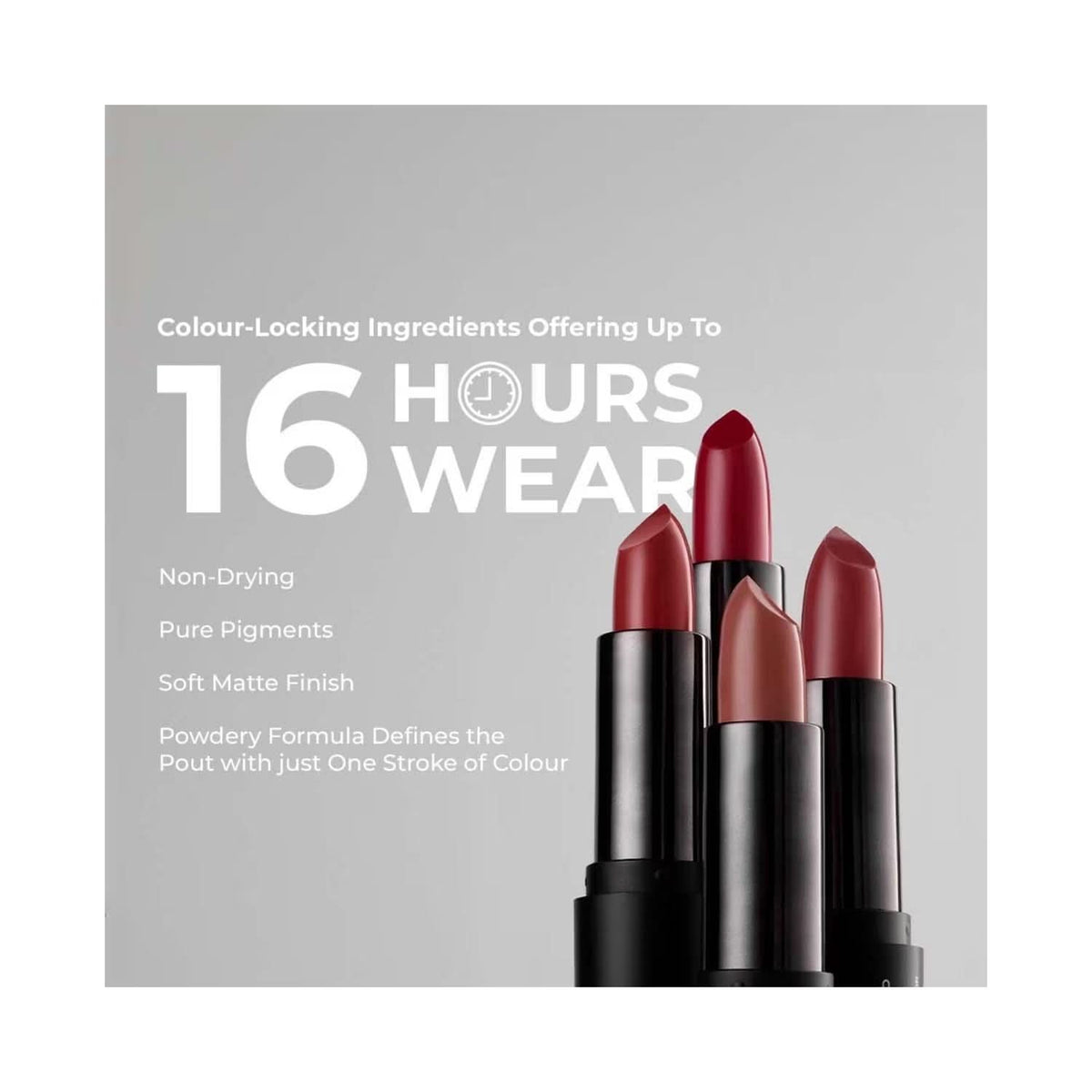 LAMEL Lipstick Powder Drop - 406 Tulip Fleur