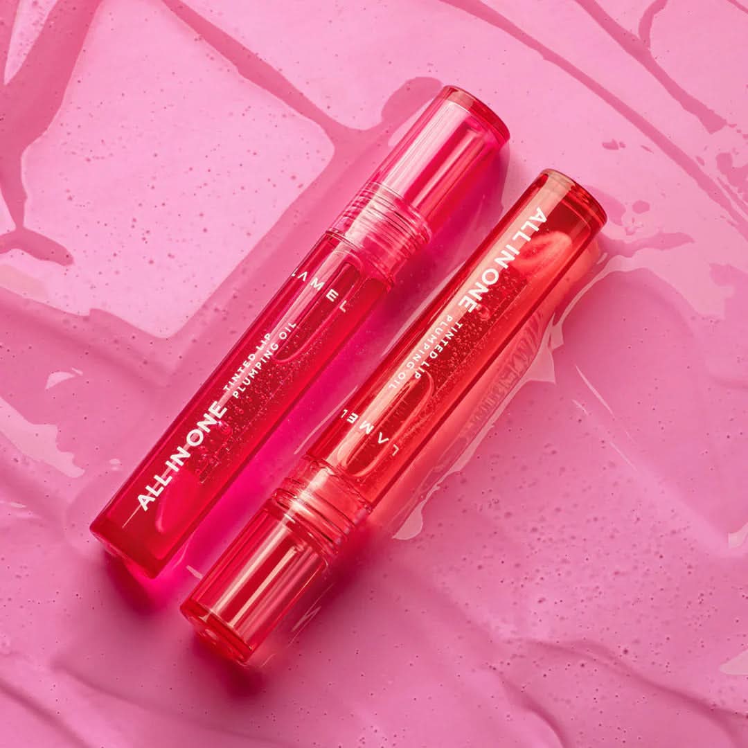 LAMEL All in One Lip Tinted Plumping Oil - 403 Watermelon 3ml