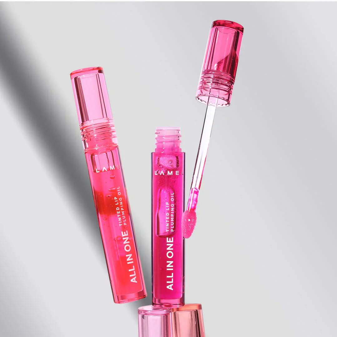 LAMEL All in One Lip Tinted Plumping Oil - 403 Watermelon 3ml