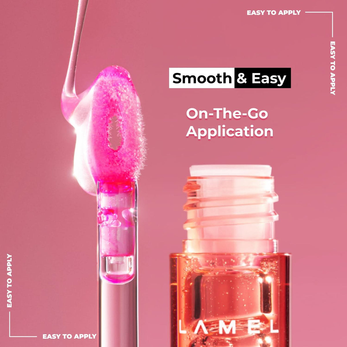 LAMEL All in One Lip Tinted Plumping Oil - 404 Berry Ice 3ml
