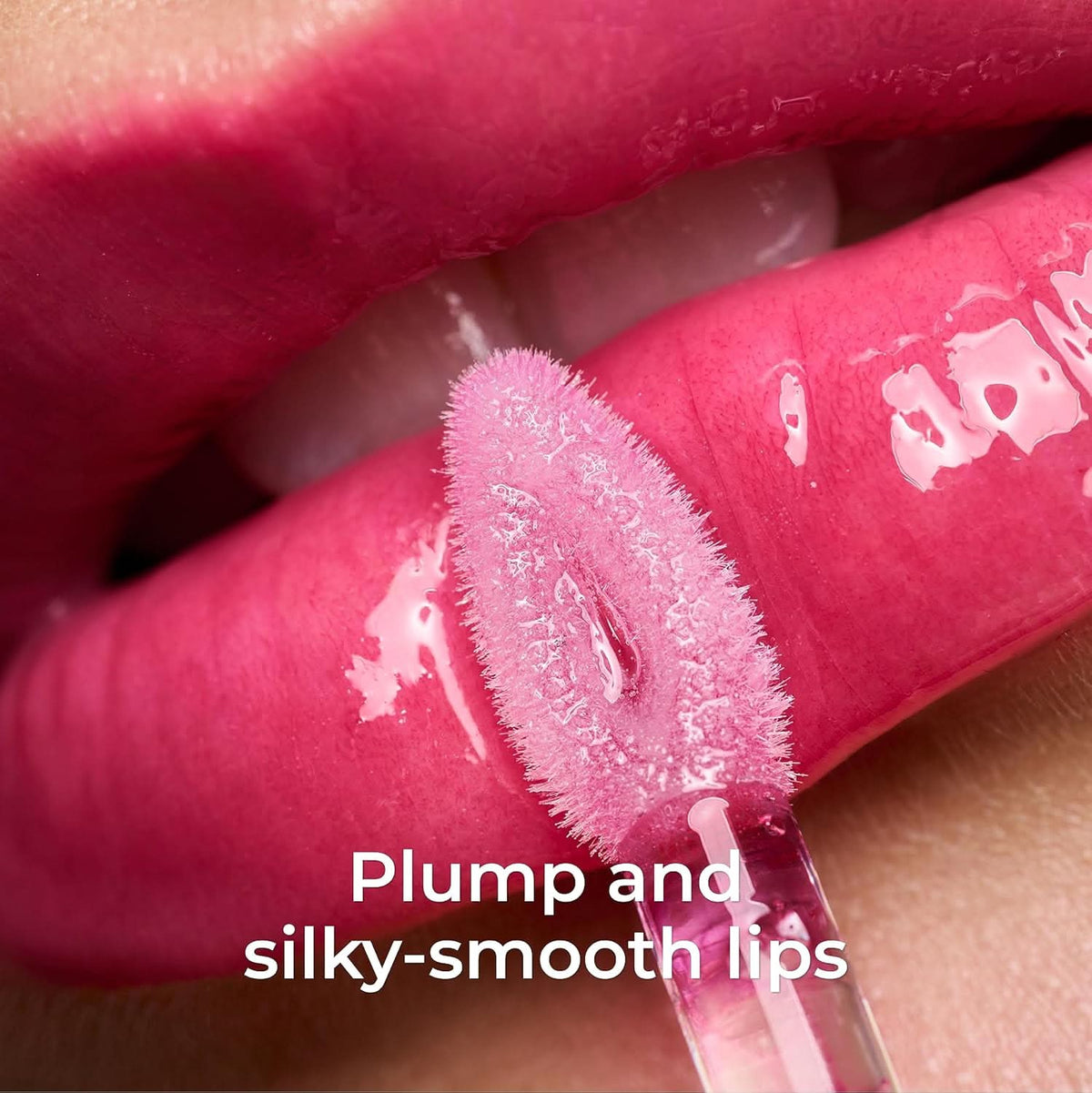 LAMEL All in One Lip Tinted Plumping Oil - 402 Pink Sparkle 3ml