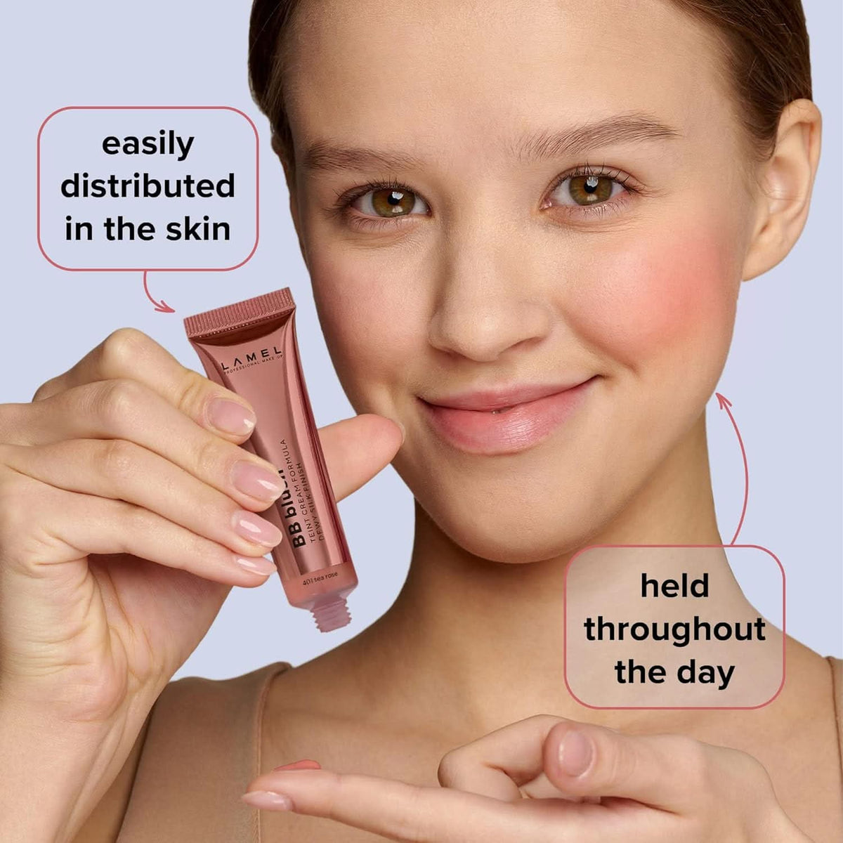 LAMEL BB Blush -  401 Tea Rose 10ml