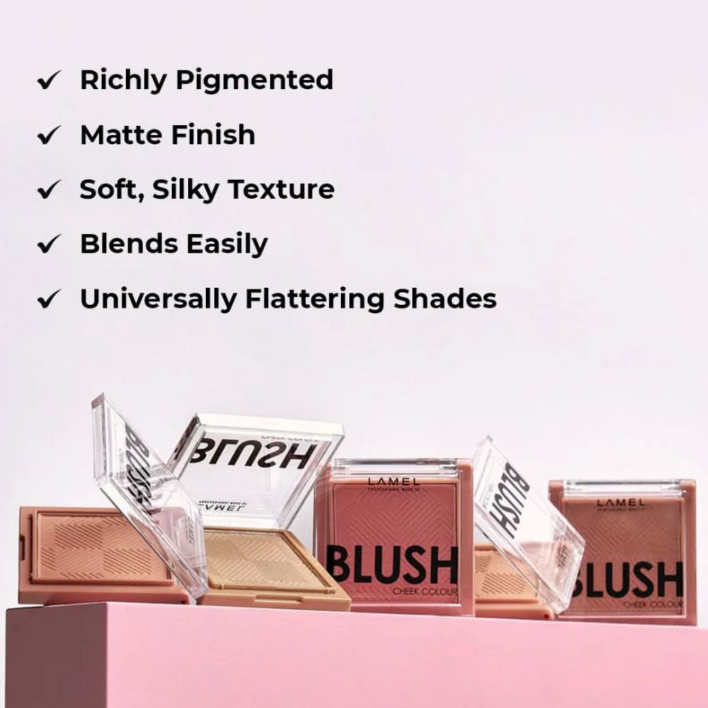 LAMEL Blush Cheek Colour - 402 Rouge 3.8gm