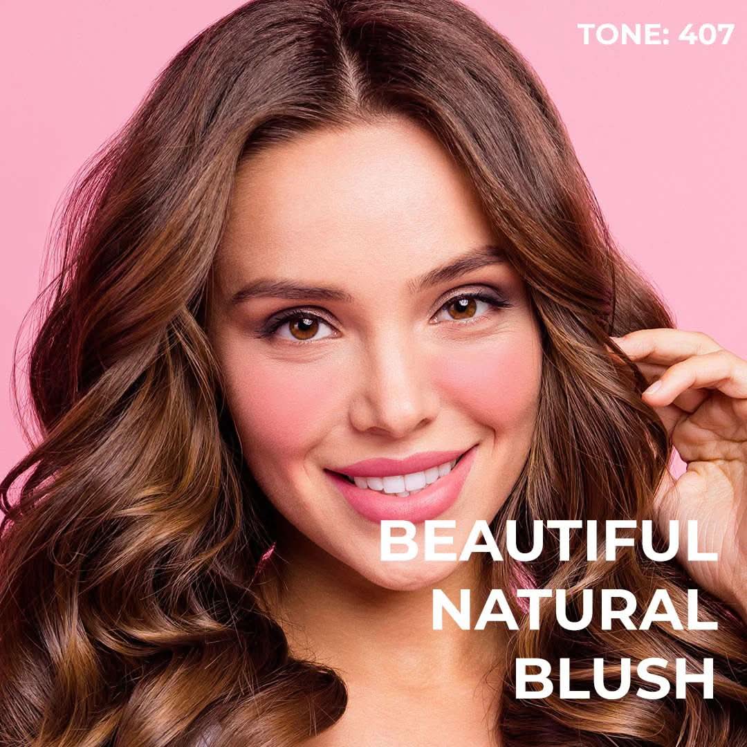LAMEL Blush Cheek Colour - 407 Apricot 3.8gm
