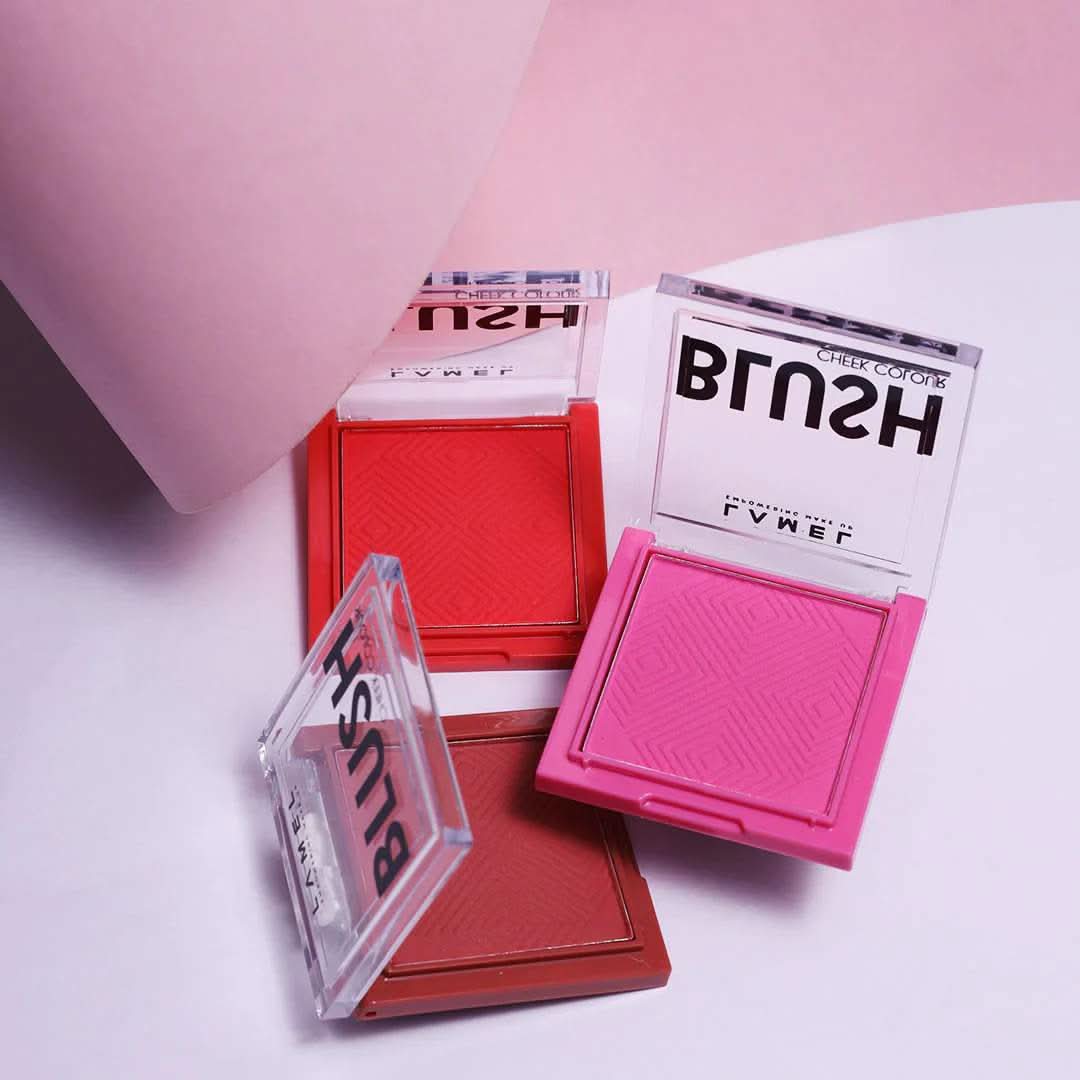 LAMEL Blush Cheek Colour - 407 Apricot 3.8gm