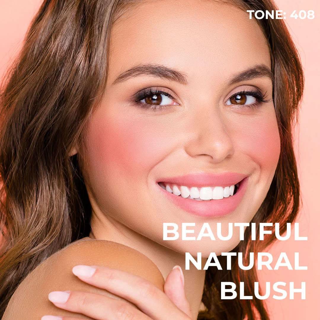 LAMEL Blush Cheek Colour - 408 Plum 3.8gm