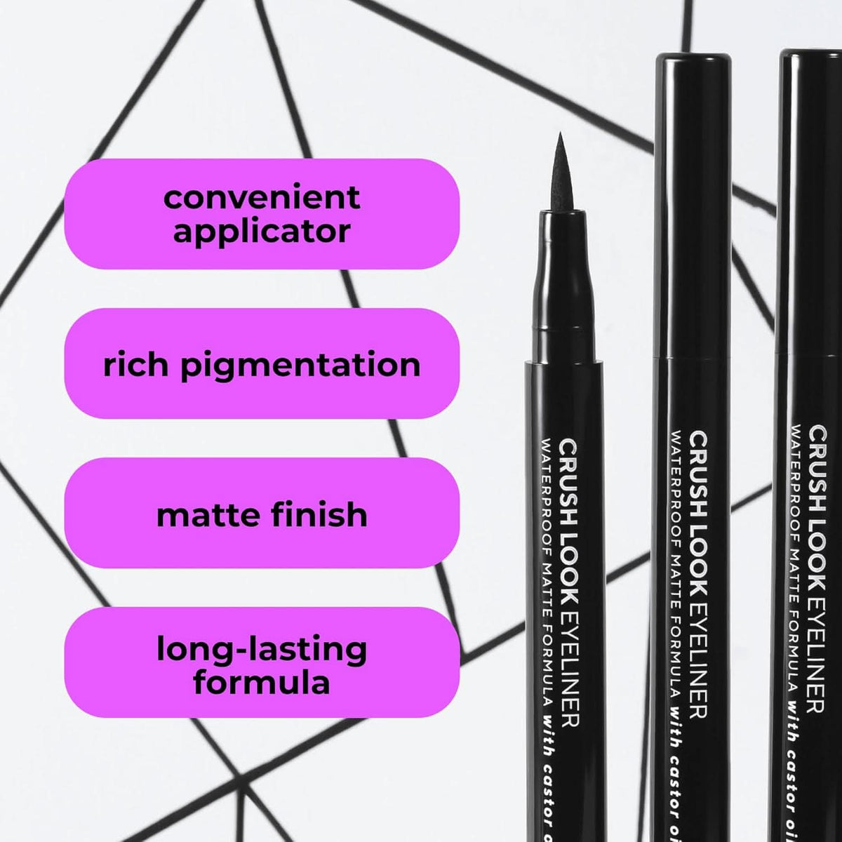 LAMEL Crush Look Eyeliner - 401 Black