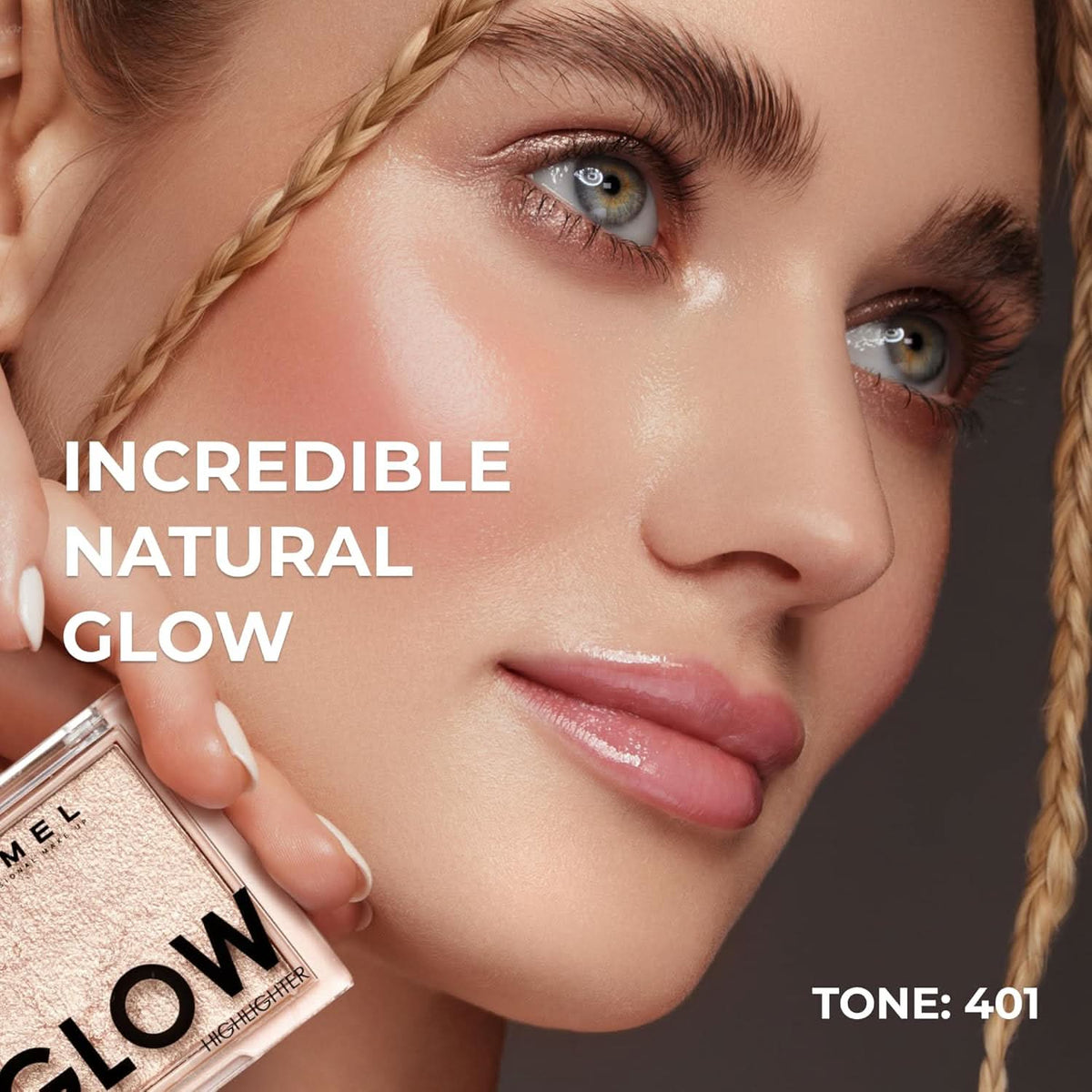 LAMEL Glow Highlighter -  401 Luna 3.8gm
