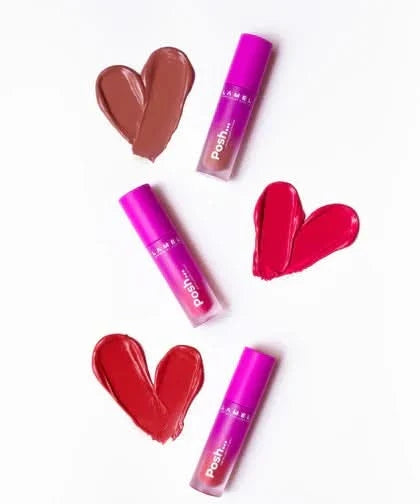 LAMEL Posh Matte Liquid Lip Stain 408 Passion Pink 4gm