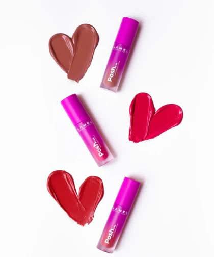 LAMEL Posh Matte Liquid Lip Stain - 404 Blush Pink 4gm