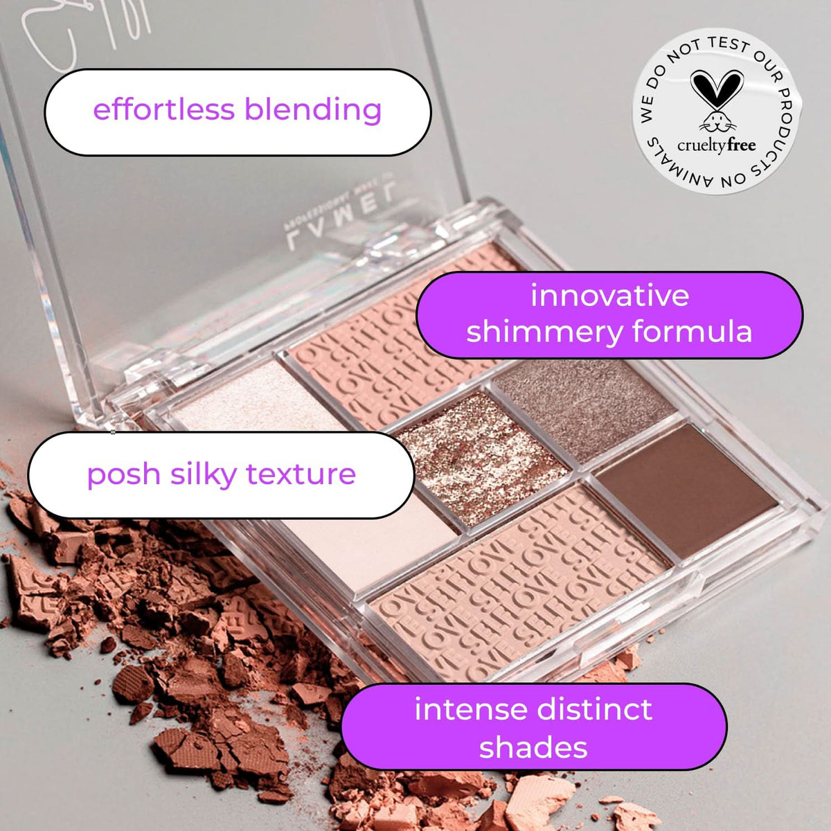 LAMEL SELFLOVE Eyeshadow Palette - 402 I'm Blessed