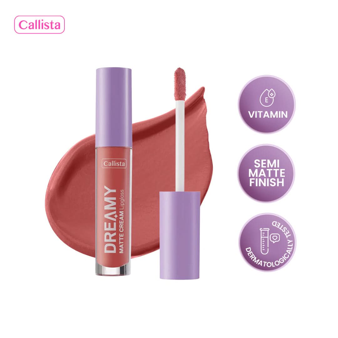 Callista Beauty Dreamy Matte Cream Lip Gloss