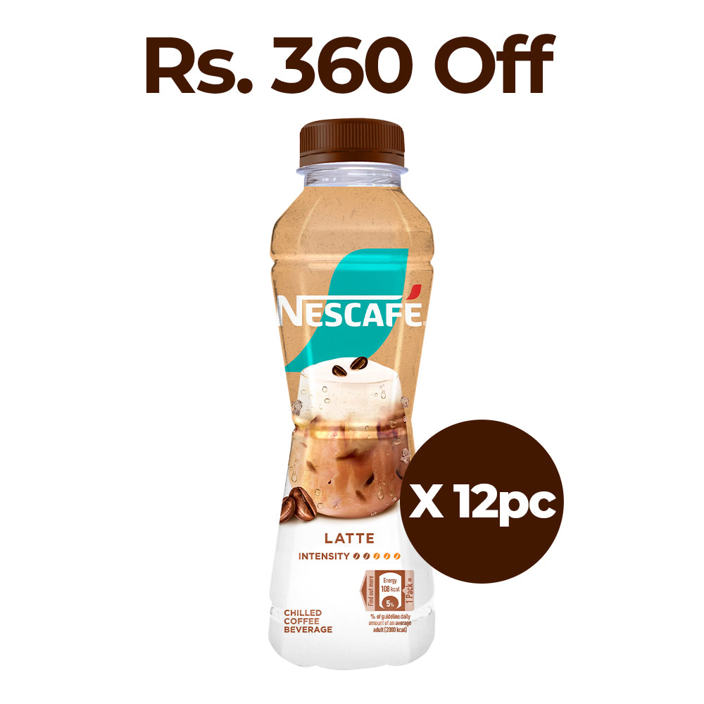 Nescafe Latte Intensity Coffee 210ml X 12 ( Promo Pack )