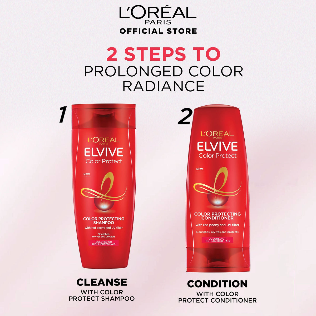 Elvive color protect shampoo 360 ml