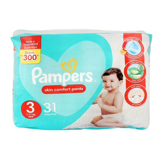 Pampers Pants Medium | Size 3 | 31 Pcs